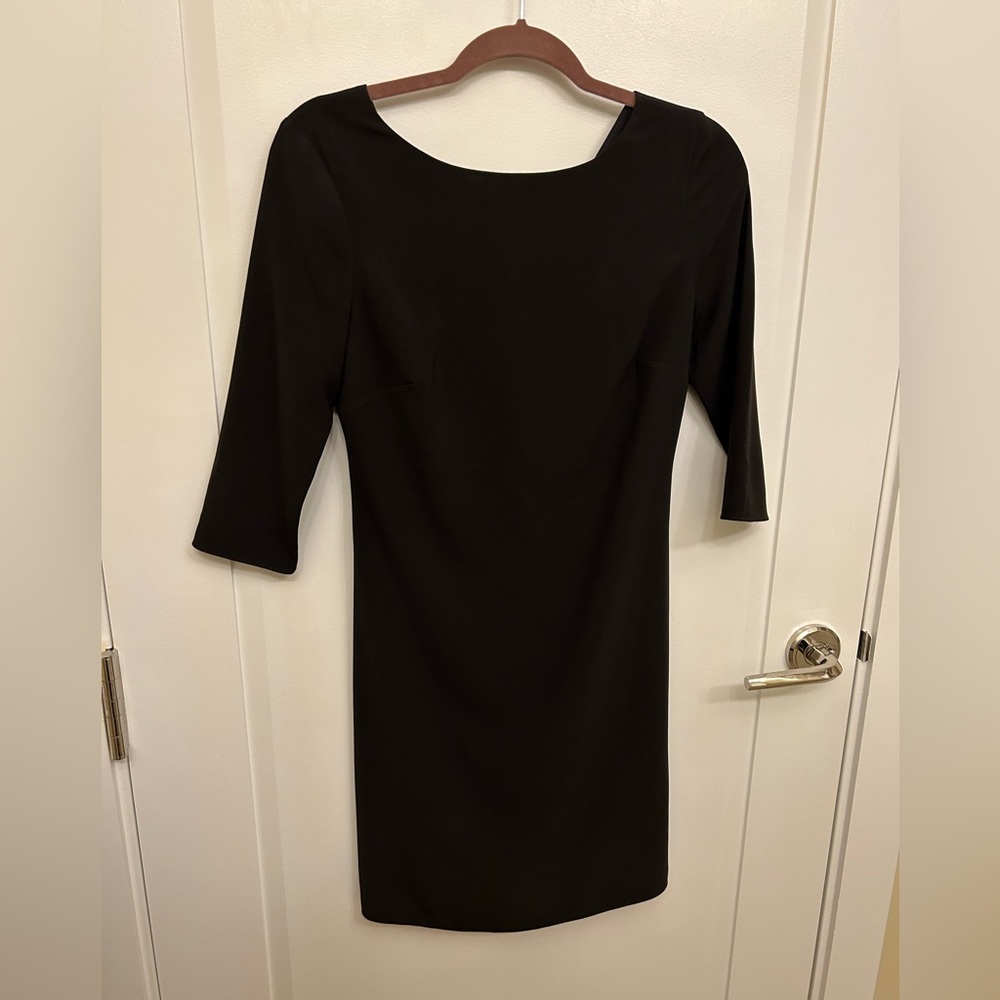 Black halston dress size 2